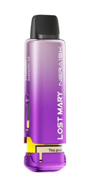 Lost Mary Nera Replacement Pods 15K (Pack of 5) - Strawberry Raspberry Ice