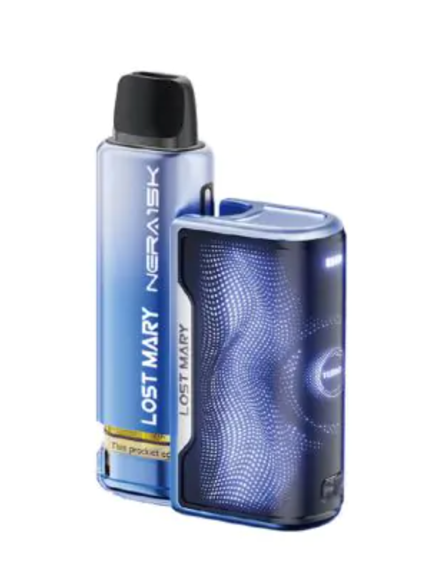Lost Mary Nera 30K Pre-Filled Pod Kit (Pack of 5) - Blue Edition (Blueberry Sour Raspberry & Blueberry Raspberry Gami)