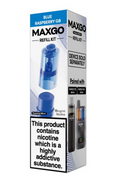 Relx Max-Go Replacement Pods (Pack of 5) - Blue Raspberry GB