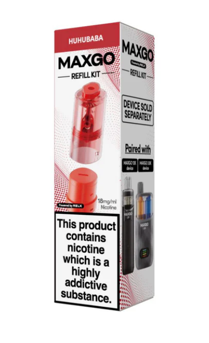 Relx Max-Go Replacement Pods (Pack of 5) - Huhubaba