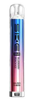 SKE Bar 600 Prefilled Pod Kit (Pack of 10) - Blueberry Peach Ice