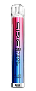 SKE Bar 600 Prefilled Pod Kit (Pack of 10) - Blueberry Raspberries