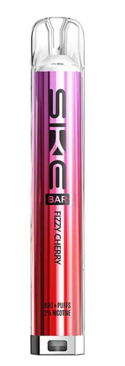 SKE Bar 600 Prefilled Pod Kit (Pack of 10) - Fizzy Cherry