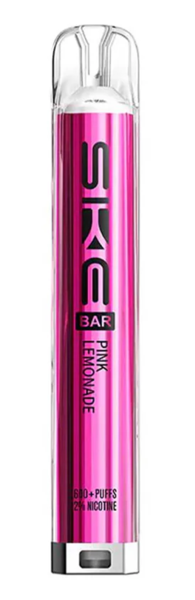 SKE Bar 600 Prefilled Pod Kit (Pack of 10) - Pink Lemonade