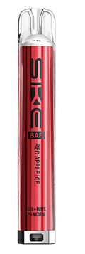 SKE Bar 600 Prefilled Pod Kit (Pack of 10) - Red Apple Ice