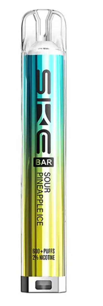 SKE Bar 600 Prefilled Pod Kit (Pack of 10) - Sour Pineapple Ice