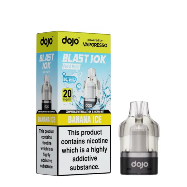 DOJO BLAST 10K PODS BANANA ICE (5)