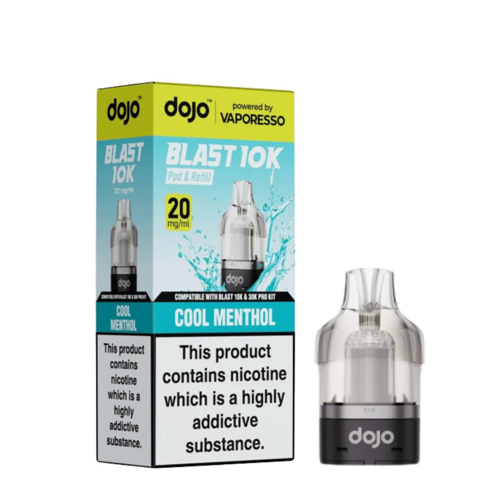 DOJO BLAST 10K PODS COOL MENTHOL (5)