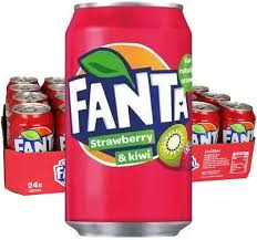 FANTA STRAWBERRY KIWI 330ML 24PK
