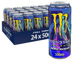 MONSTER 500ML 24PK - Zero Full Throttle