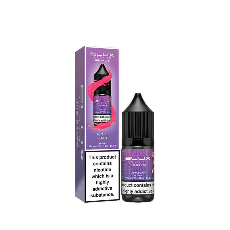 Elux Nic Salts Grape Berry 5pk
