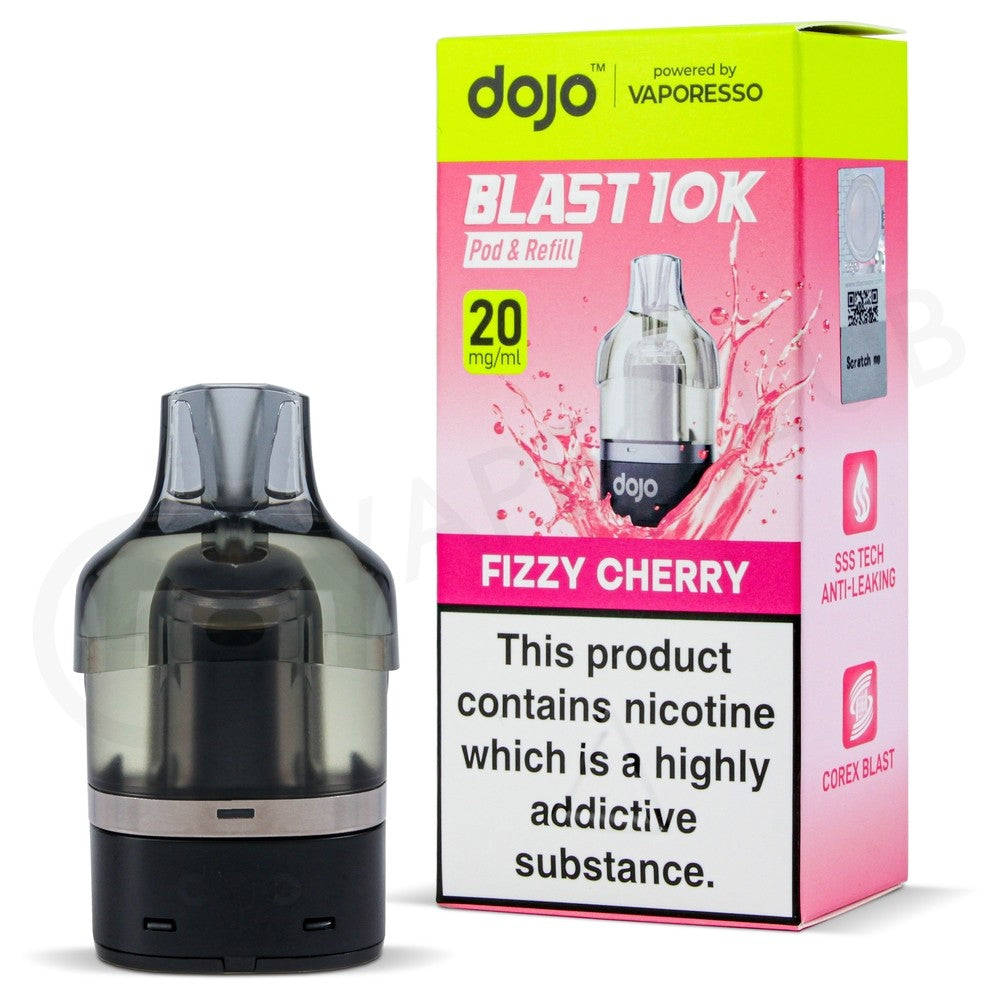 DOJO BLAST 10K PODS FIZZY CHERRY (5)