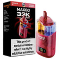 Relx Max-Go 33K Puffs Pre-Filled Pod Kit - Watermelon Edition: Watermelon & Strawberry Watermelon