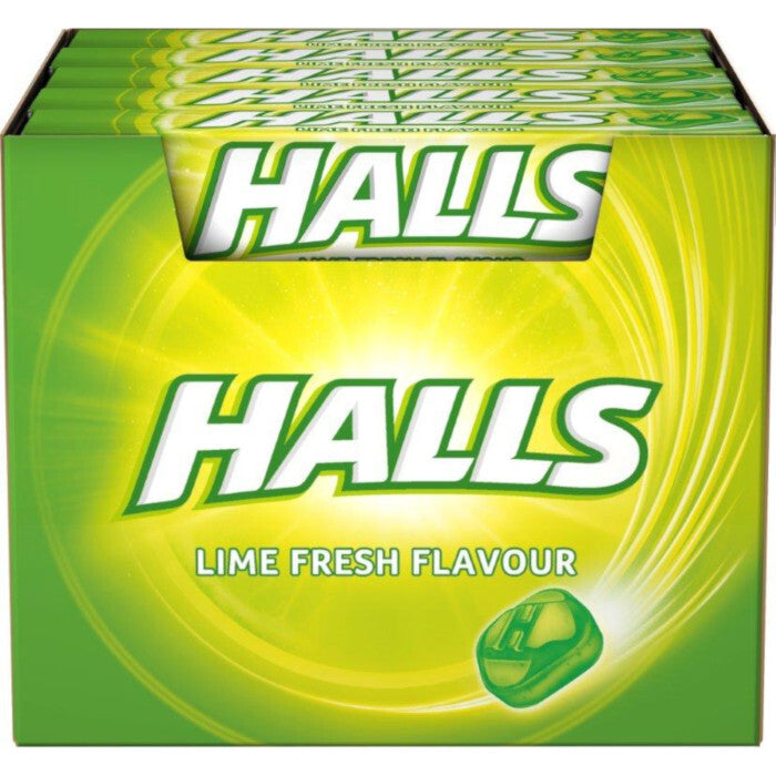 HALLS 20x33.5G - Lime Flavour